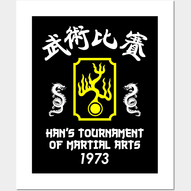 Mod.2 Enter the Dragon Han's Island Wall Art by parashop